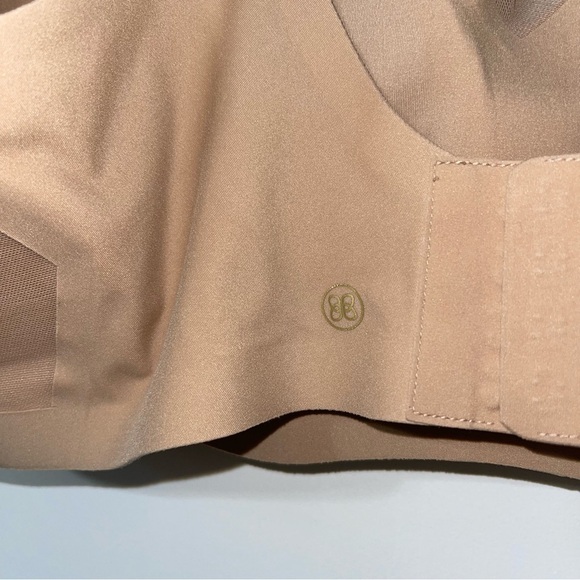 Honeylove Crossover Wireless Sports Bra Smoothing Sand Tan Brown Plus Size 2X - Picture 3 of 4